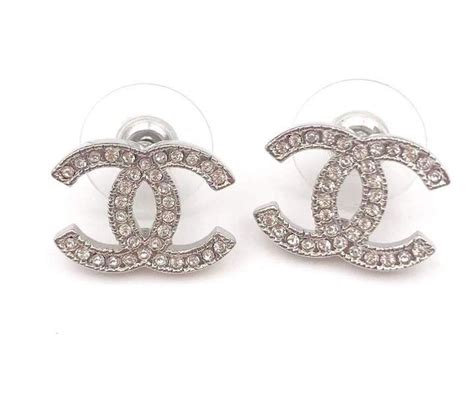 chanel emoji earrings|Chanel extrait earrings.